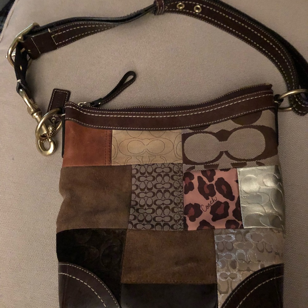 Coach patchwork purse